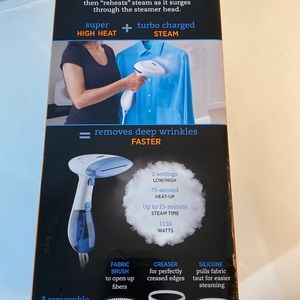 Conair Extreme Steam Hand Held Steamer, New in Box C2